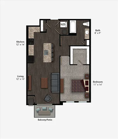 Floor plan Washington Style B