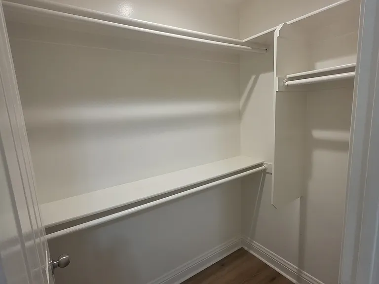 closet for 1st floor bedroom