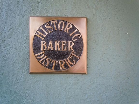Baker Plaque