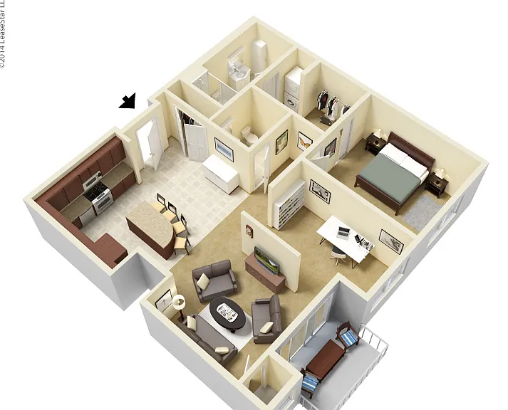 Oaks Glen Lake Apartments — Photo 43