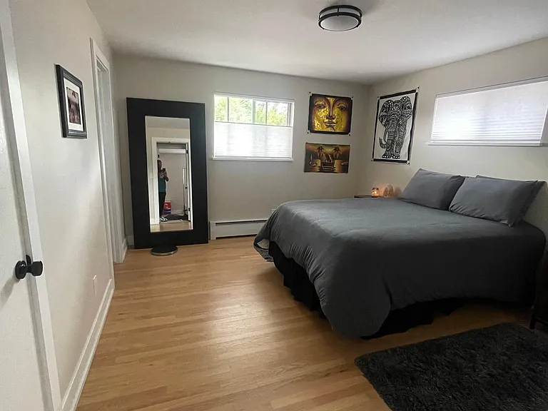 Master bedroom with private bath