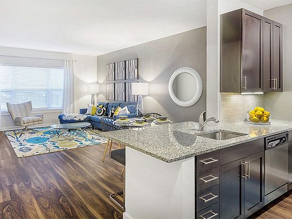 Expansive layouts with 9' ceilings and luxury vinyl plank flooring