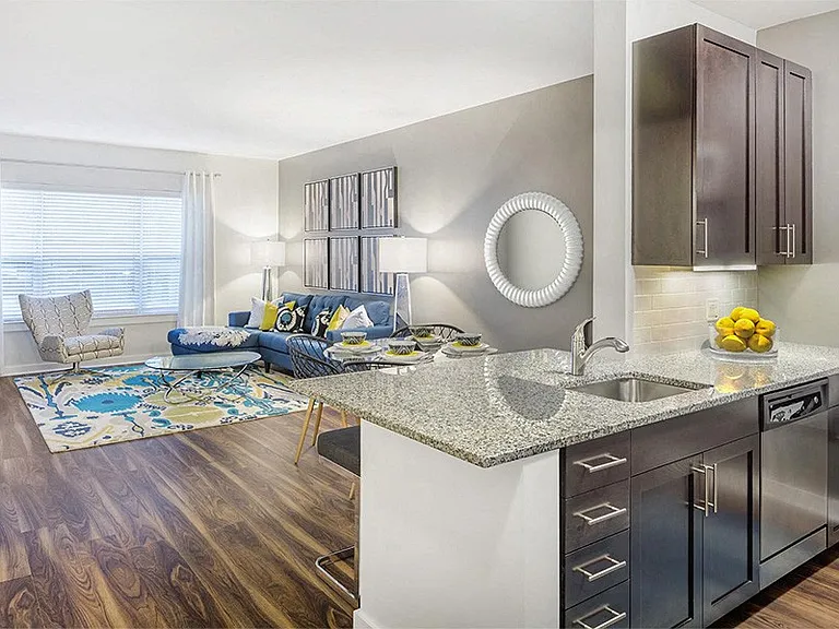Expansive layouts with 9' ceilings and luxury vinyl plank flooring