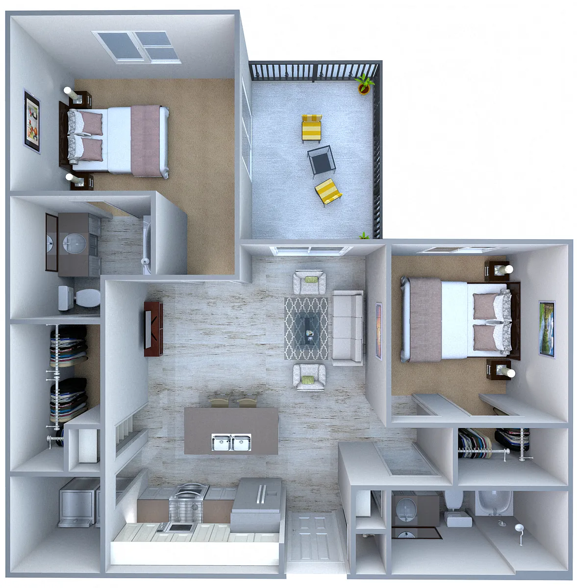 Floor plan B3
