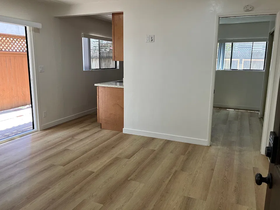 Living room from front door