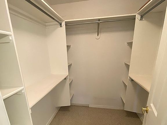 Master walk-in closet 