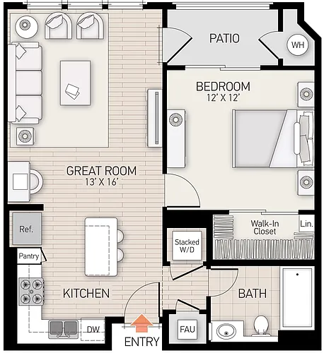 Floor plan Plan C