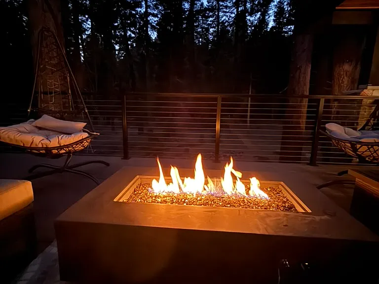 Nothing beats evening with a firepit