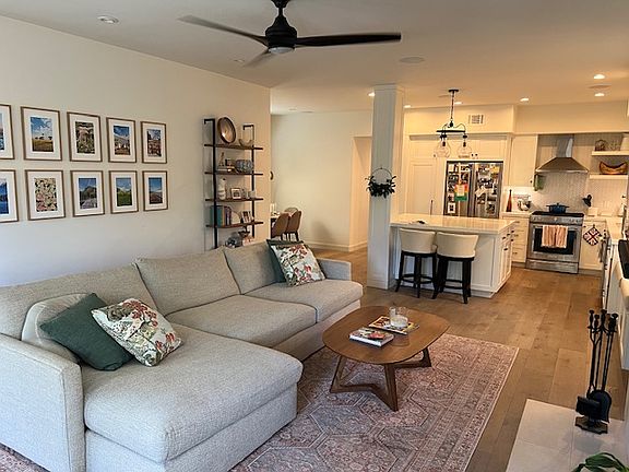 Great room toward dining kitchen