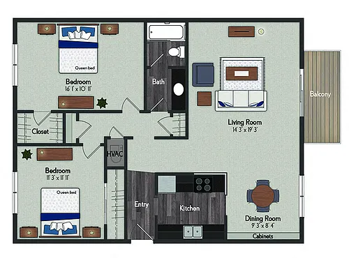 Floor plan Essex