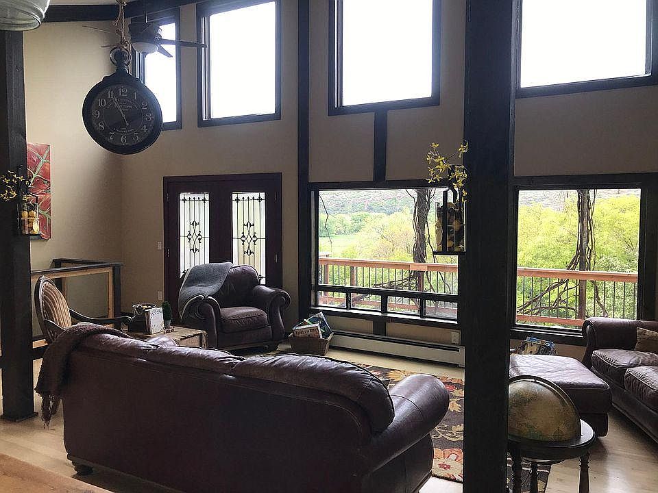 Living room facing Animas Valley