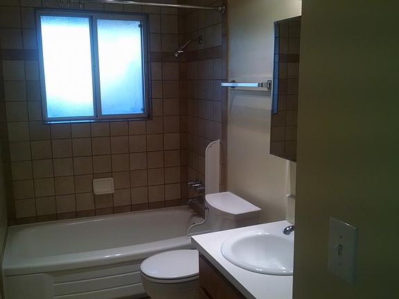 Bathroom from hallway view