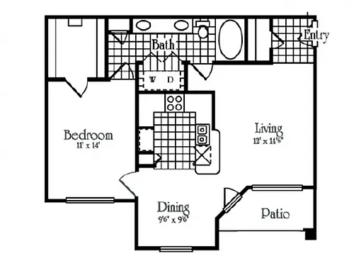 Floor plan A