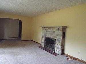 Living Room With Fireplace