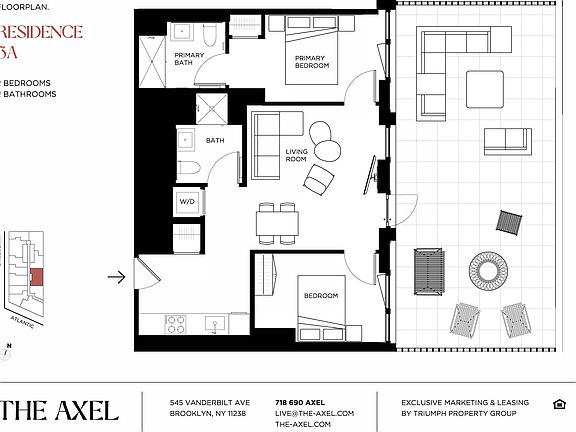 2nd image of 545 Vanderbilt Ave APT 3A