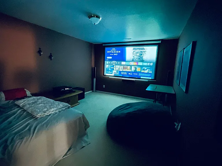 Home theater room