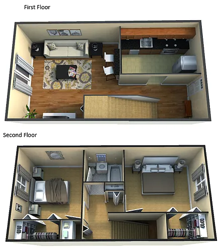 Floor plan 2BR PH2