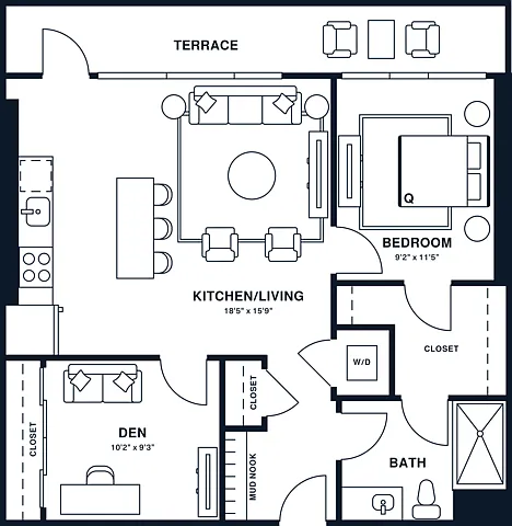 Floor plan A14D