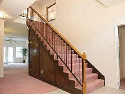 Staircase from entry