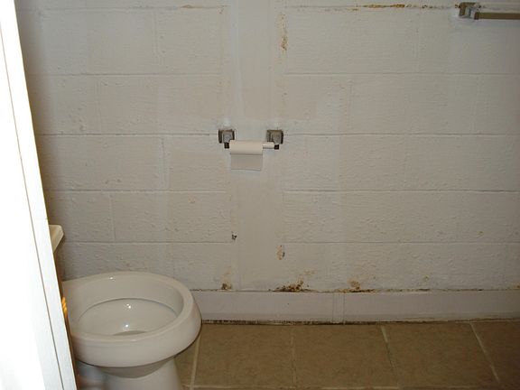 Basement bathroom