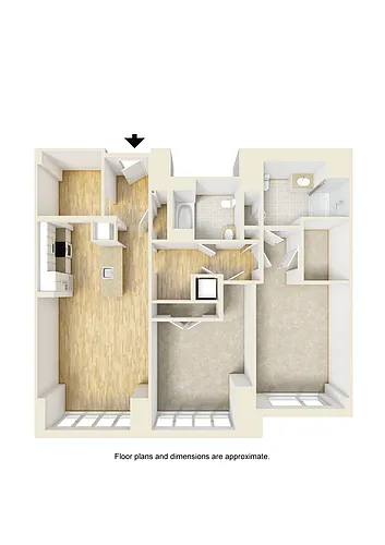 Floor plan 2A - 2-8