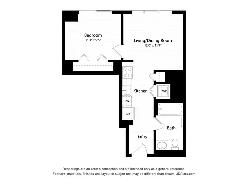 Floor plan Continuum 57_A1PH