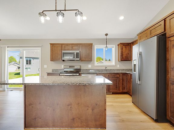 GE "Slate" colored kitchen appliances.
