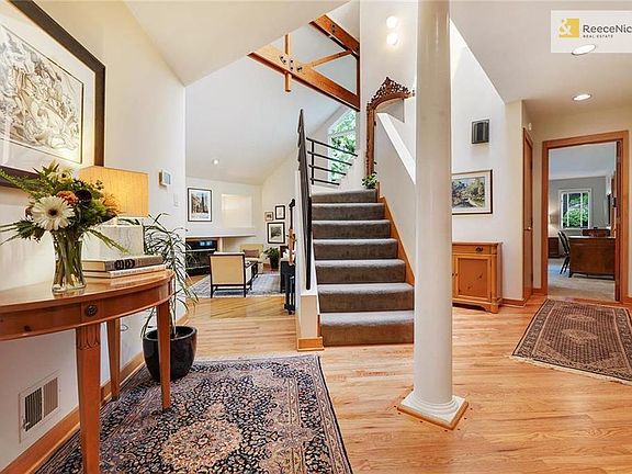 Gorgeous entryway welcomes you in
