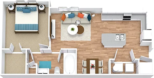 Floor plan Jasmine
