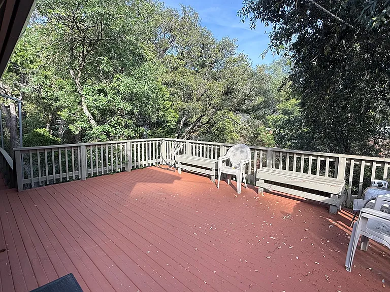 Wrap around deck