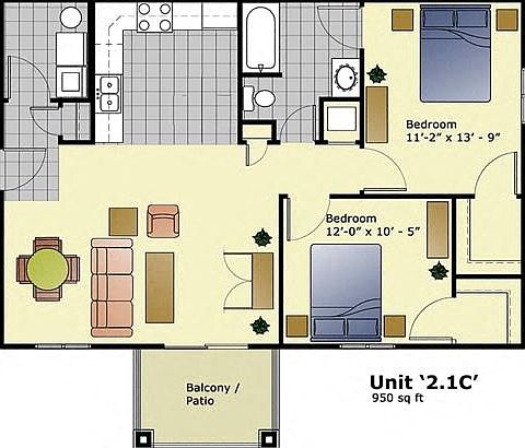 1st image of 901 S Bryan Ave E #D406