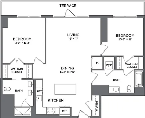 Floor plan B7A