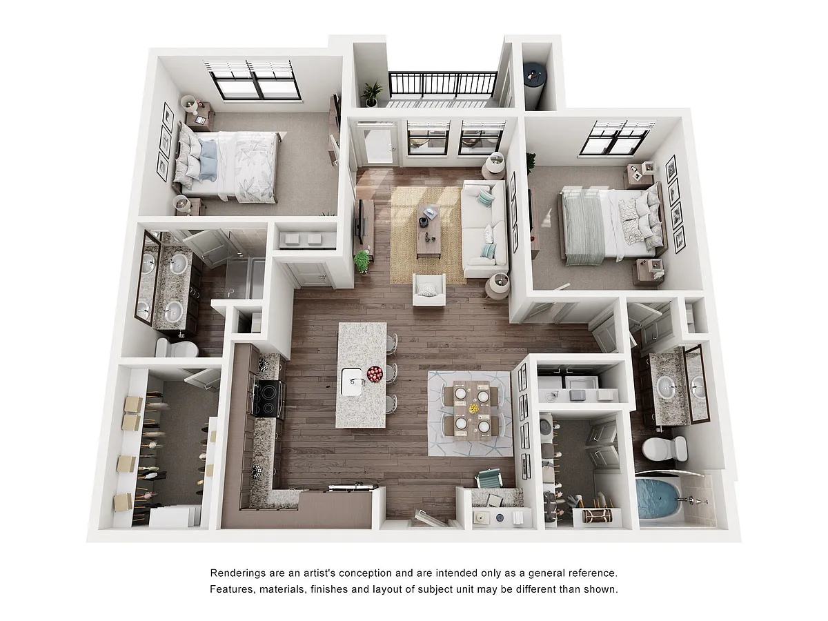 Floor plan B1