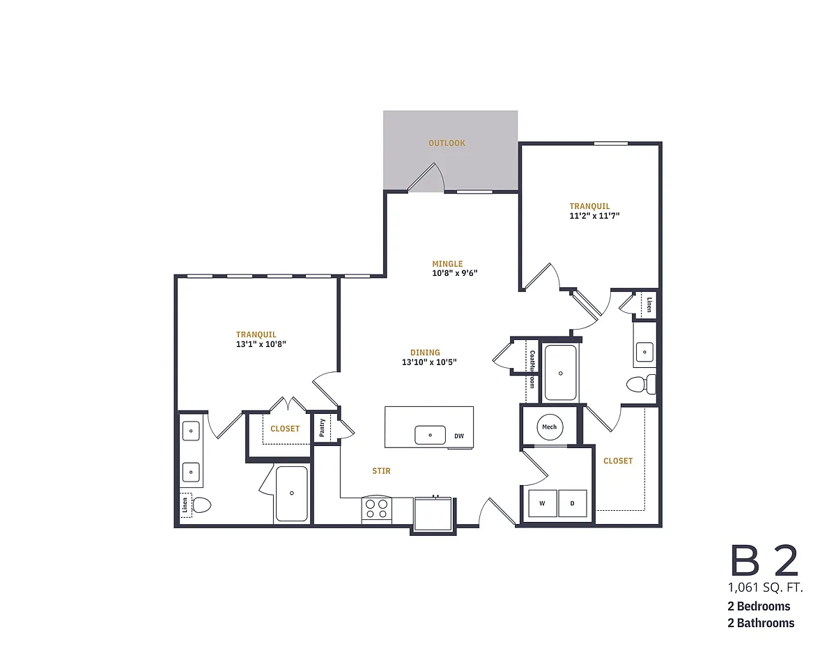 Floor plan B2