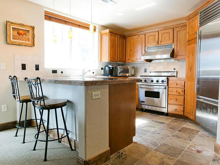 Up-graded Viking Stove & Sub-Zero Fridge
