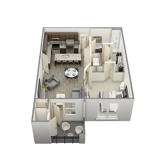 Floor plan Alcove