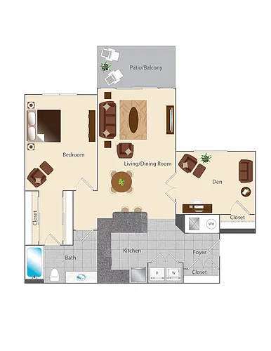 Floor plan The Campbell