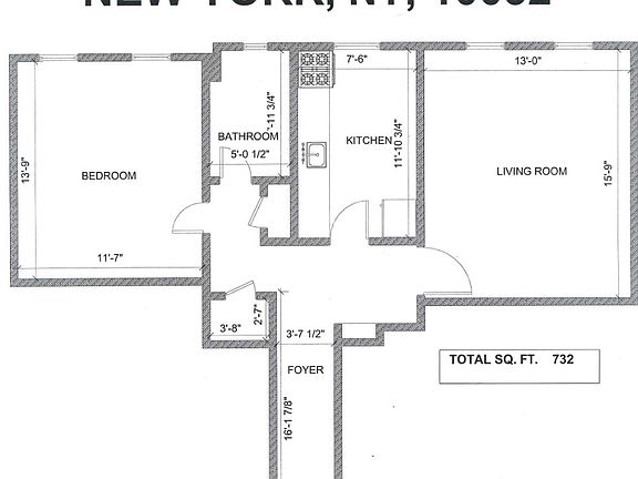 2nd image of 708 W 171st St APT 52A