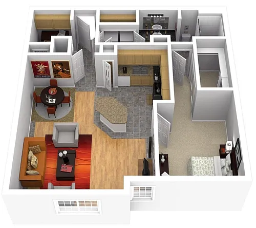 Floor plan A6b