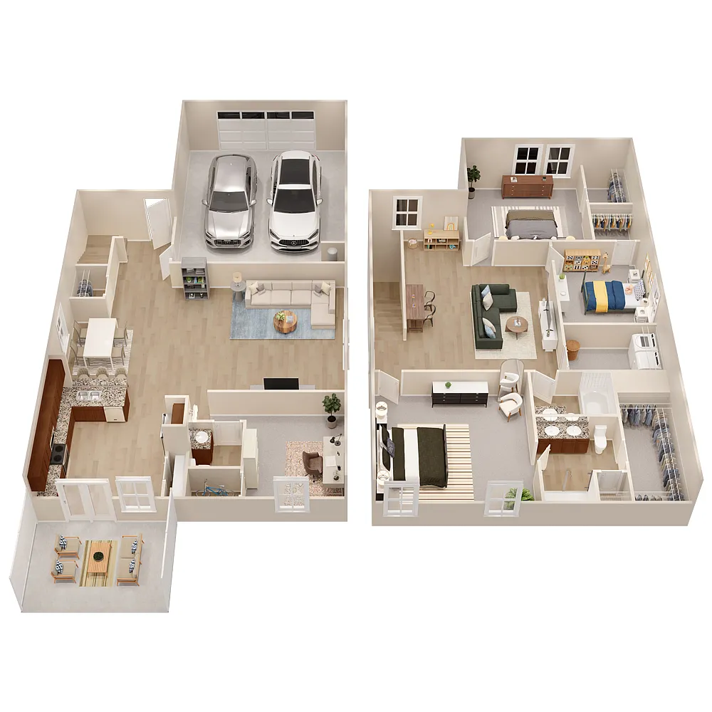 Floor plan Harris