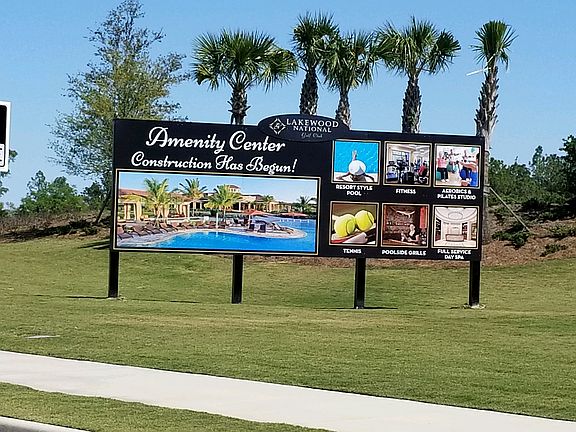 Amenities Sign