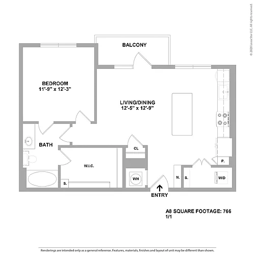 Floor plan A8