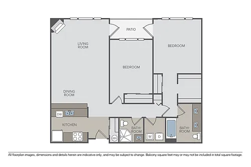 Floor plan Plan 2B