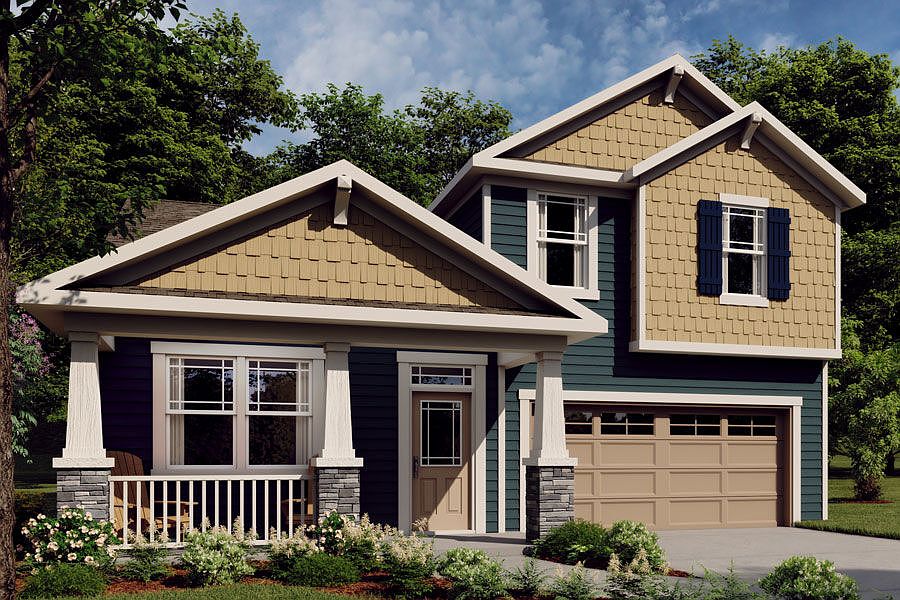 Amelia Craftsman Elevation