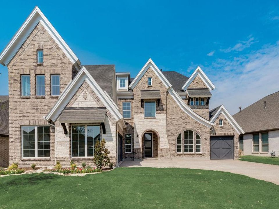 Grand Whitehall 3 Car Garage Plan, Silverleaf Estates in Frisco