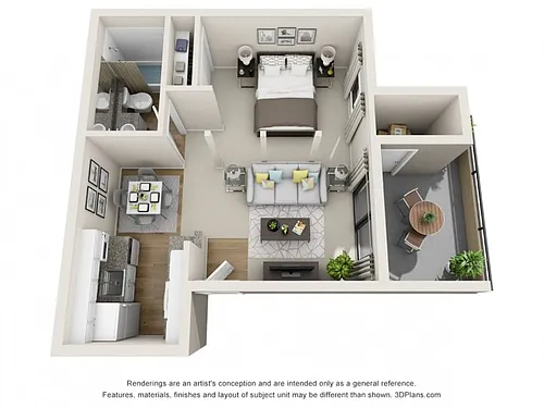 Floor plan Hearth - Sophisticated