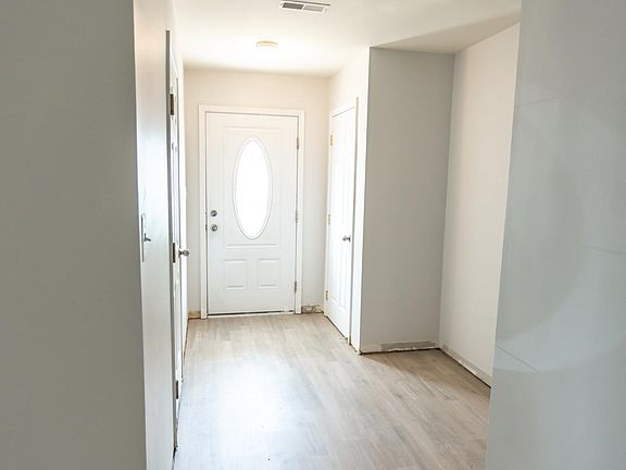 hallway looking at front door