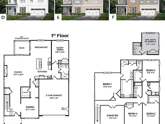 Plan Elevation.