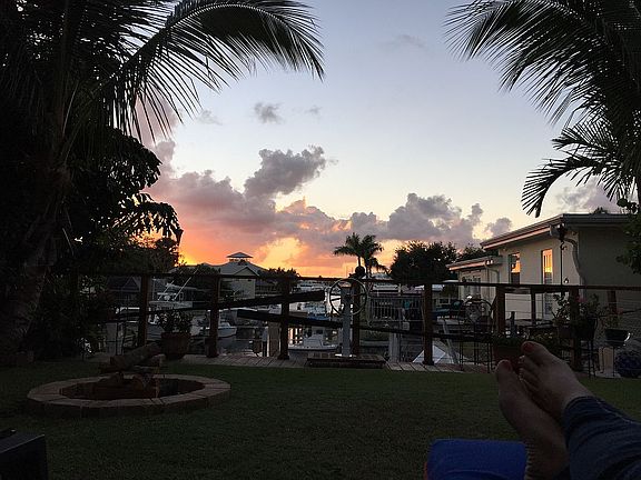 Back Yard Canal View