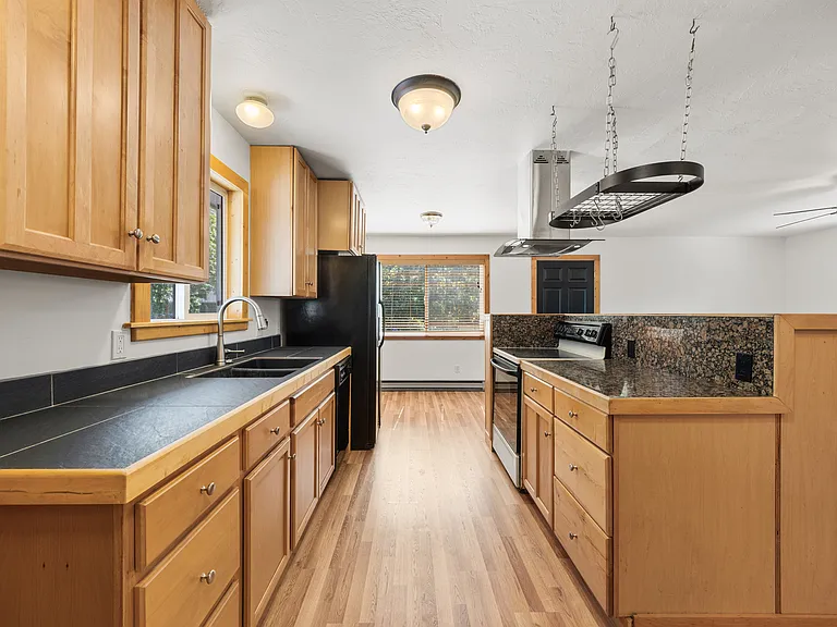 Remodeled kitchen with all appliances included